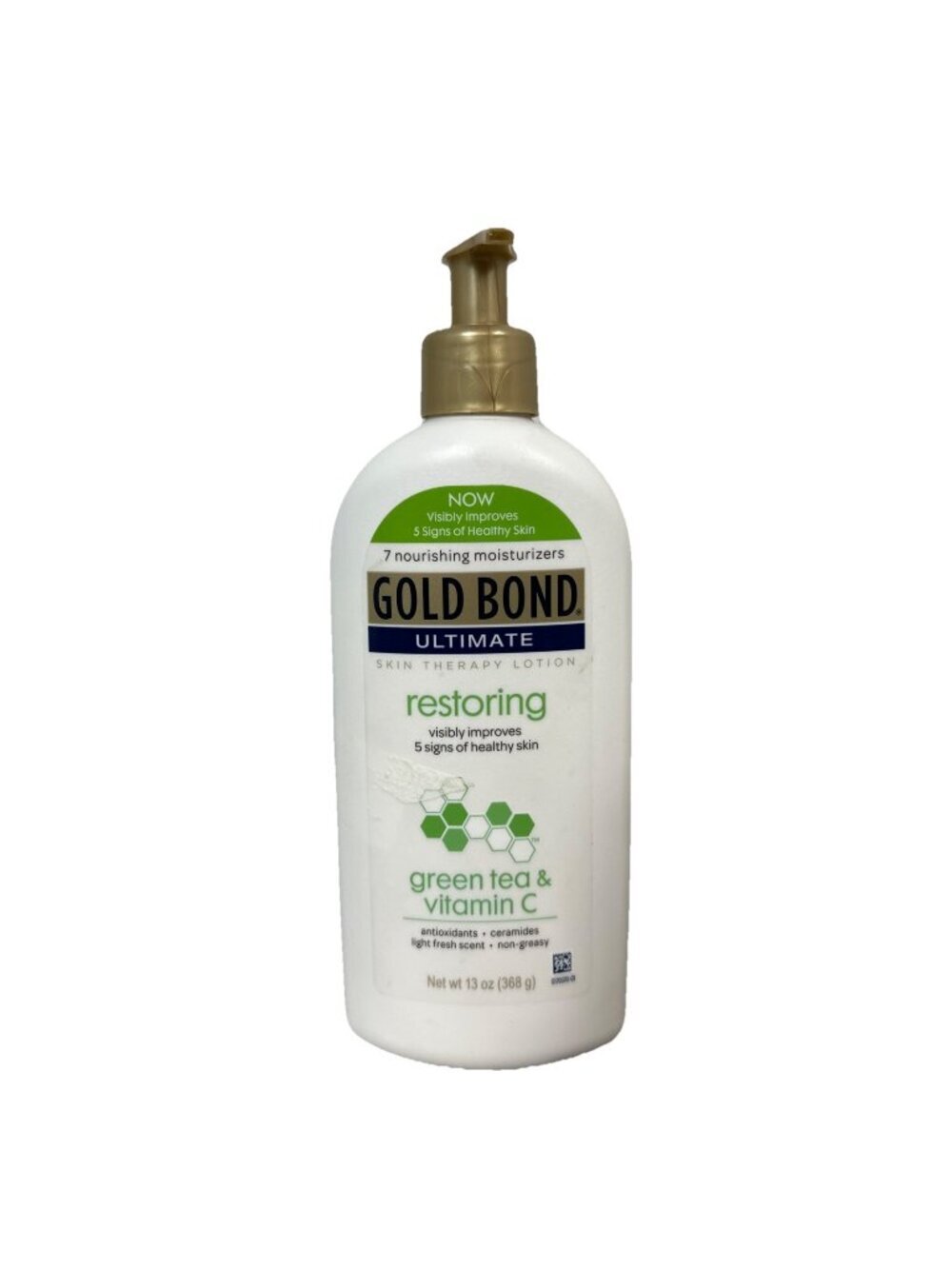 Gold Bond Restoring Hydrating Lotion Vitamin C Green Tea 13 oz. New